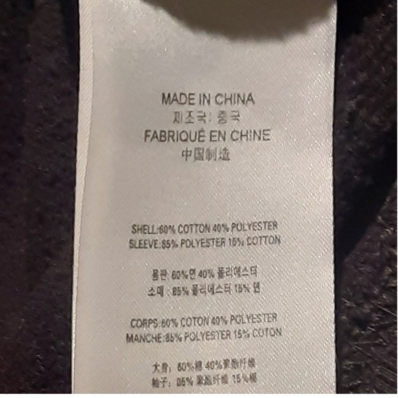 Hooey Mens Hoodie Black Southwestern Geometric Pattern Sleeves Pullover Large - Picture 10 of 10